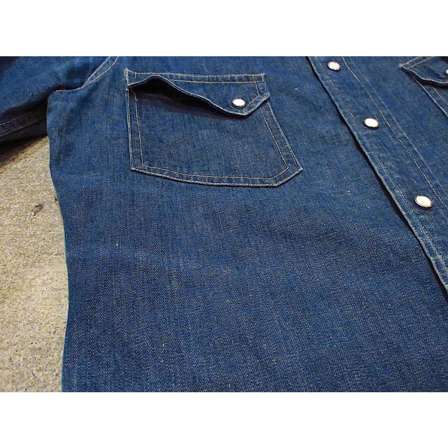 ビンテージ50's○Levi'sショートホーンデニムウエスタンシャツ ビンテージ50's○Levi'sショートホーンデニムウエスタンシャツ