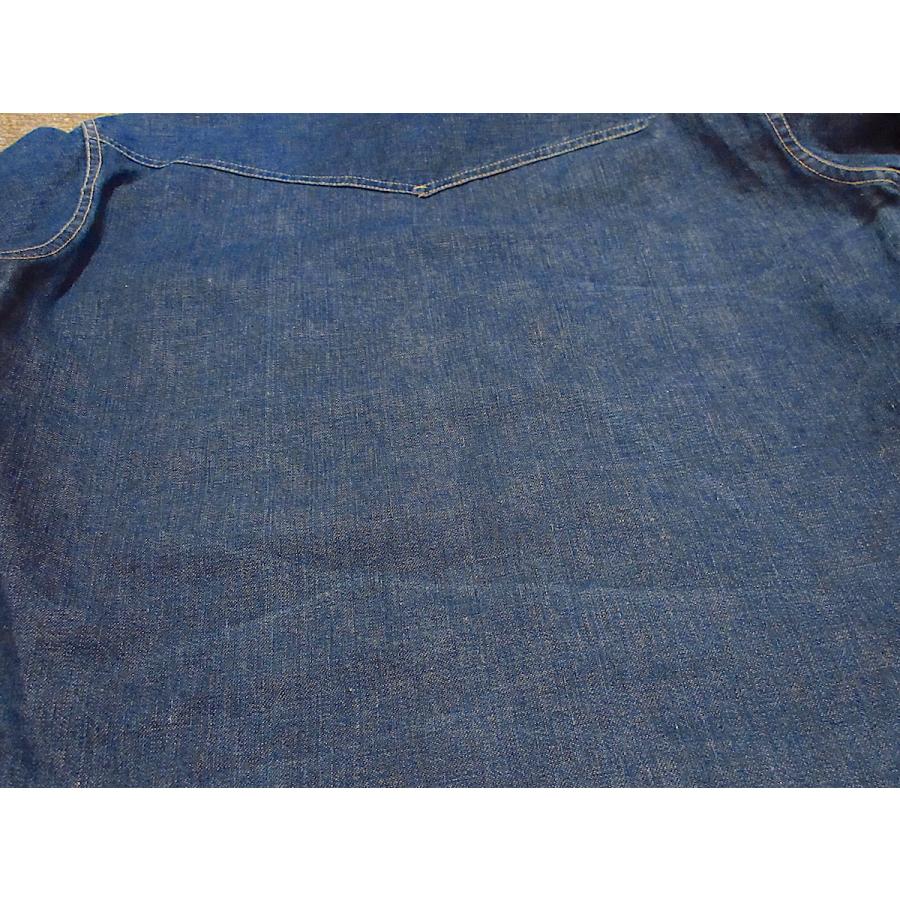ビンテージ50's○Levi'sショートホーンデニムウエスタンシャツ ビンテージ50's○Levi'sショートホーンデニムウエスタンシャツ