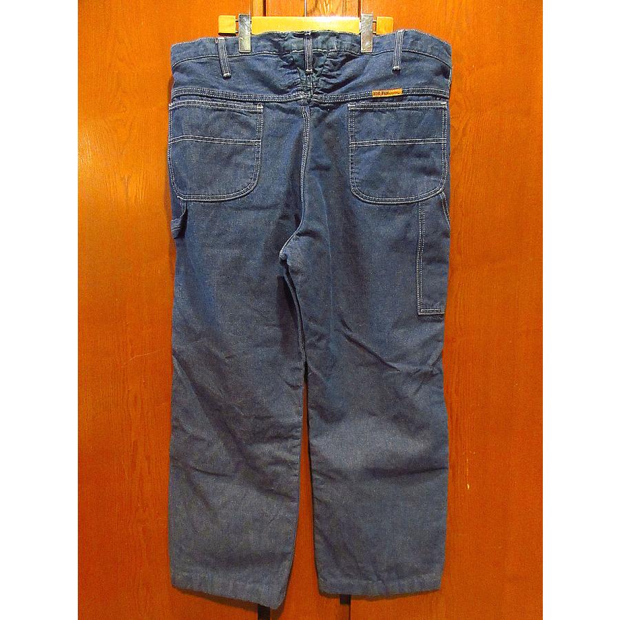 ビンテージ70's○BIG BENデニムペインターパンツ実寸98cm ビンテージ70's○BIG BENデニムペインターパンツ実寸98cm