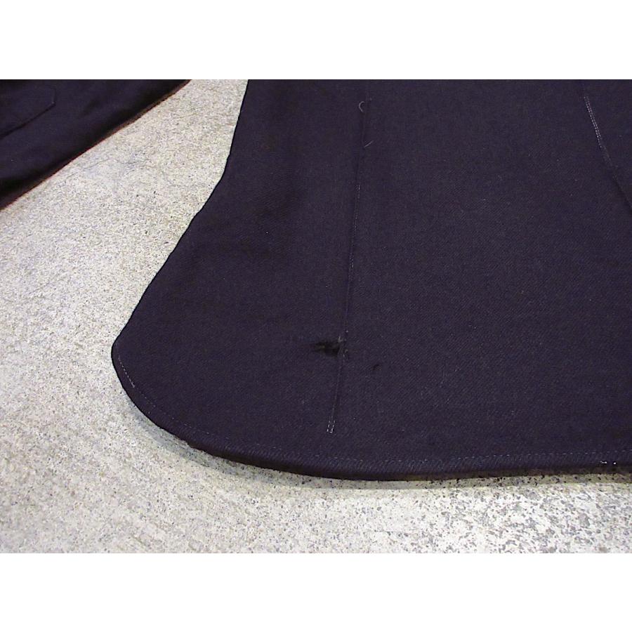 ビンテージ50's○U.S.NAVY CPOウールシャツ濃紺○230128r7-m-lssh-mlt