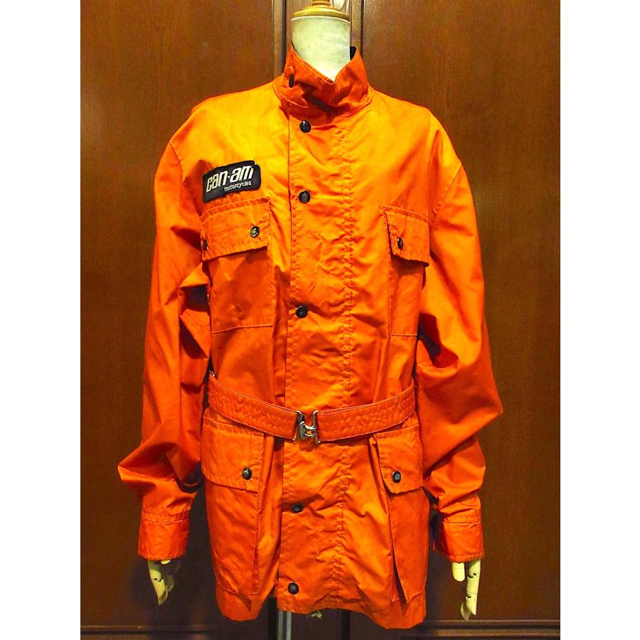 ビンテージ70's○ski-doo 4ポケットナイロンジャケット○230210m1-m-jk