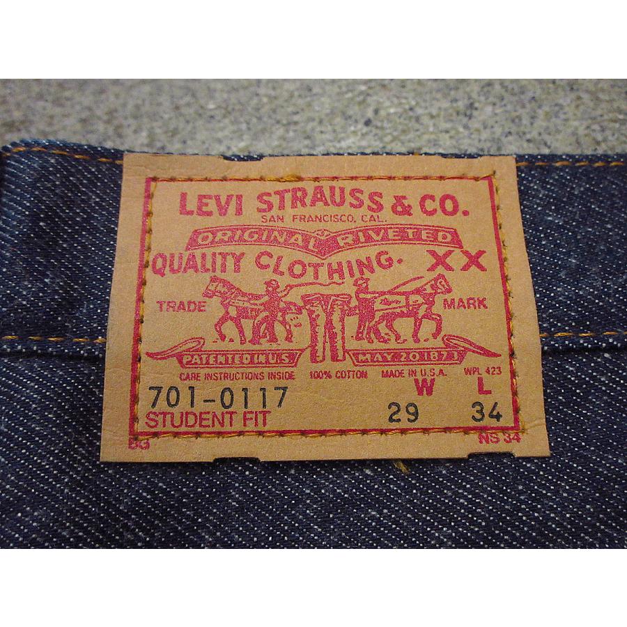 ビンテージ80's●DEADSTOCK Levi's 701表記W29 L34●230221i3-k-pnt-jnsデッドストックリーバイスデニムジーンズ501ボーイズキッズ｜cozyvintage｜06