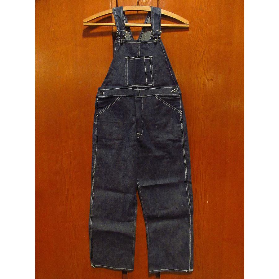 30s vintage デッドストック デニム オーバーオール ビンテージ30's○DEADSTOCK WEAR BESTキッズデニムオーバーオール表記