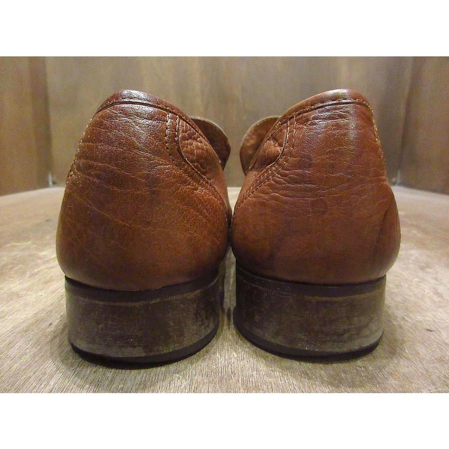 ビンテージ70's○WEYENBERG Uチップローファー茶size 12M ビンテージ70's○WEYENBERG Uチップローファー茶size 12M