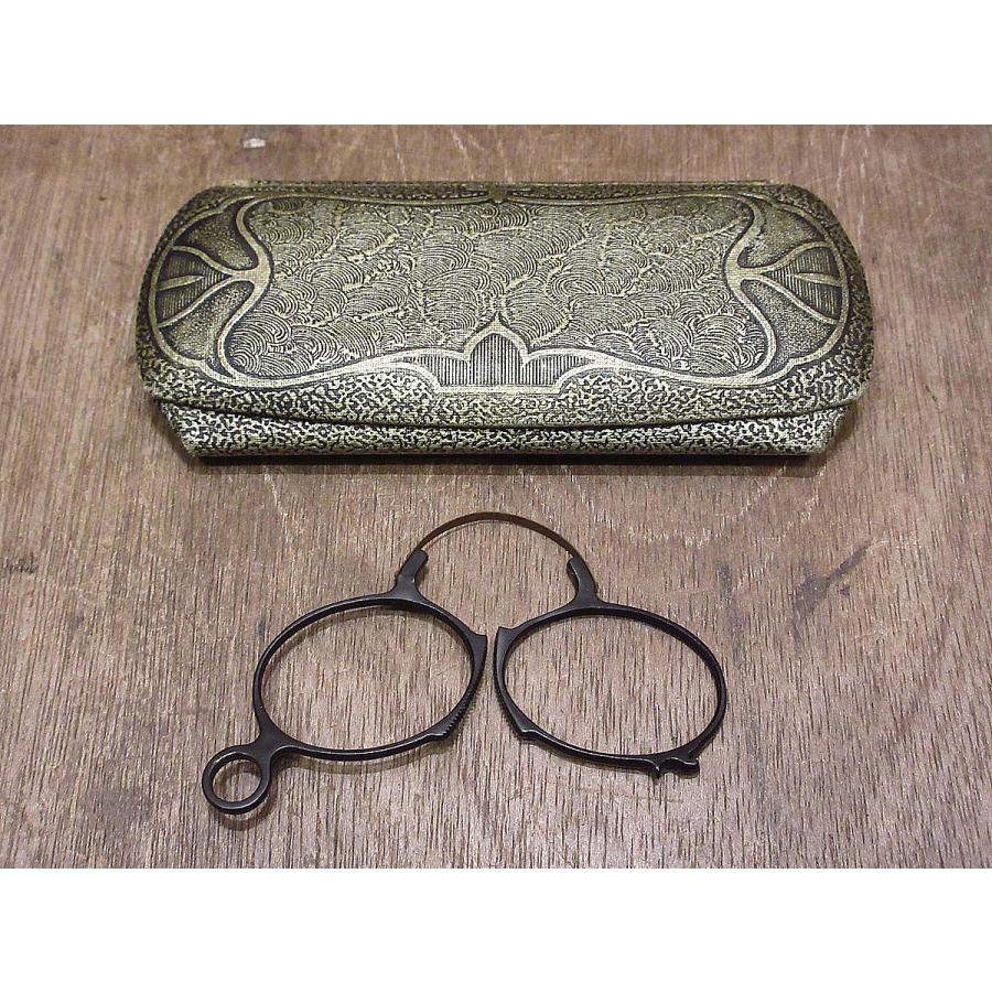 アンティーク フィンチ メガネ ケース付き 【公式通販】