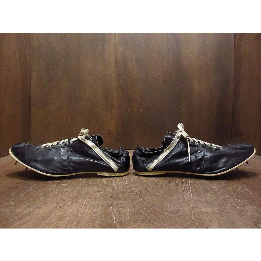ビンテージ~60's○Wilsonレザーベースボールスパイク黒size 10 ビンテージ~60's○Wilsonレザーベースボールスパイク黒size 10