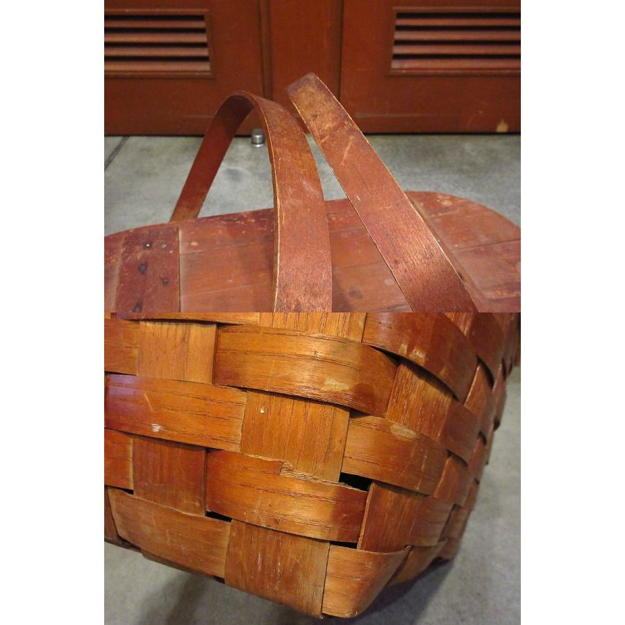 ビンテージ○WOV-N-WOOD by JERYWILピクニックバスケット○230604i9