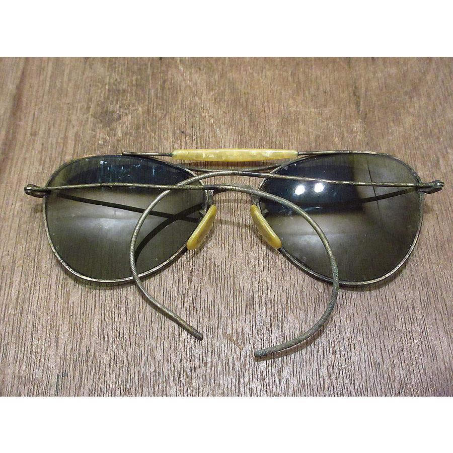 ビンテージ40's50's○アビエイターサングラス○230612i7-eygls ビンテージ40's50's○アビエイターサングラス○230612i7-eygls
