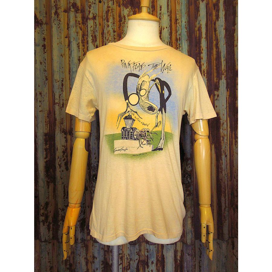 ビンテージ80's○PINK FLOYD THE WALLコットンプリントTシャツsize M