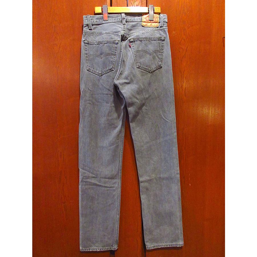 USA製 90s Vintage Levi's グレー 501デニム ジーンズ ビンテージ90's○Levi's 501グレー実寸W76cm○230929c8-m-pnt