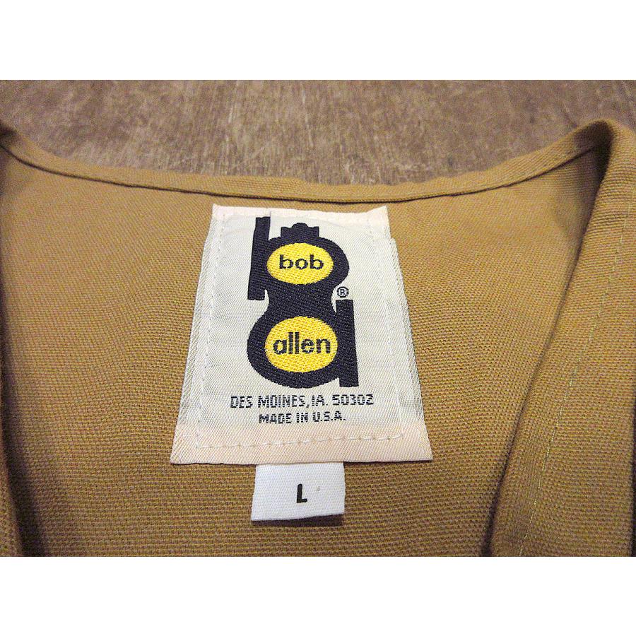 ビンテージ70's80's○DEADSTOCK bob allenハンティングベスト茶