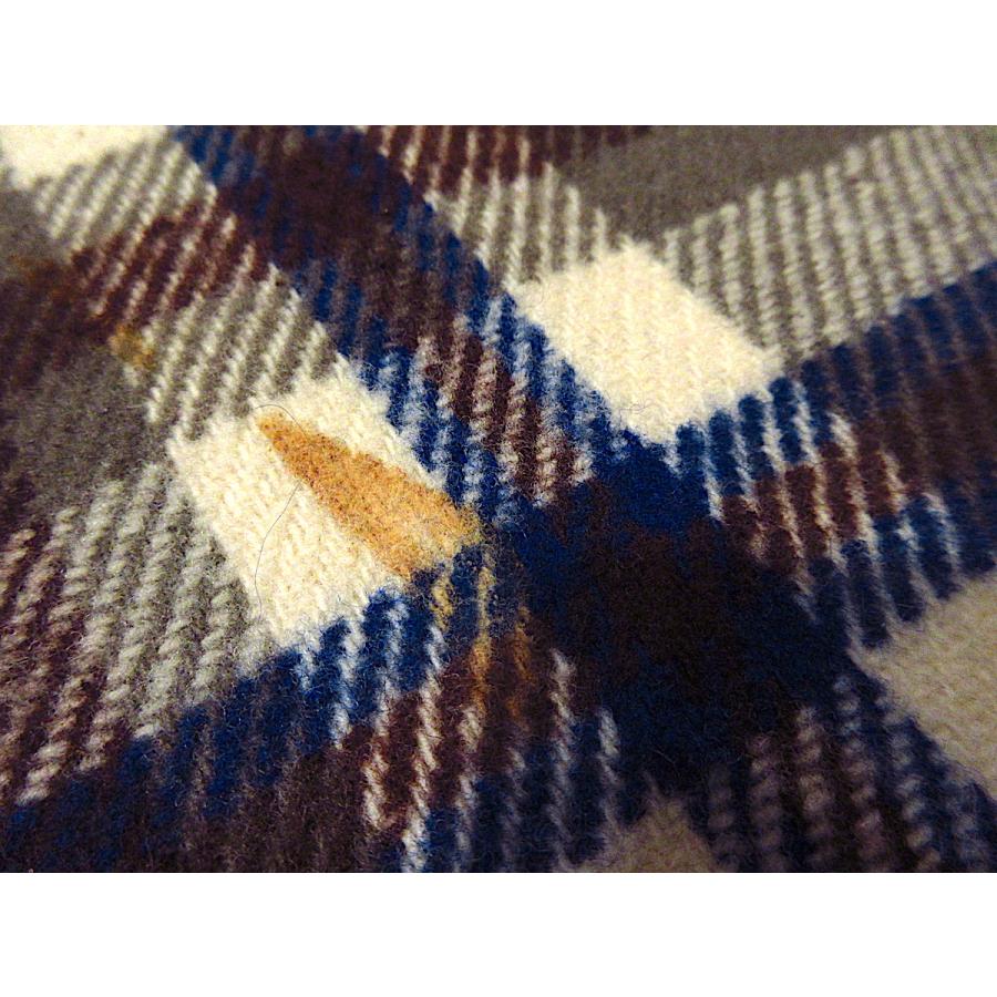 ビンテージ30's○PENDLETONチェックウールブランケットsize約 ビンテージ30's○PENDLETONチェックウールブランケットsize約