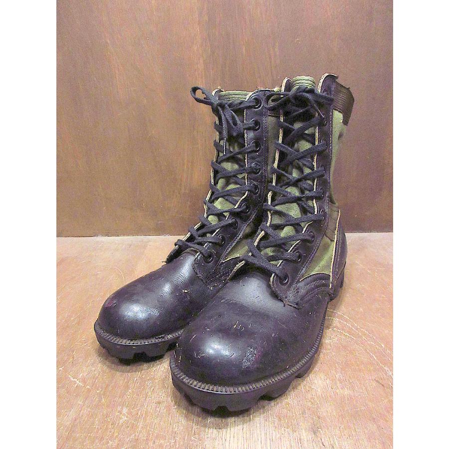 実物コンバットブーツ　２６センチ ビンテージ60's○U.S.ARMYトロピカルコンバットブーツsize 7 N