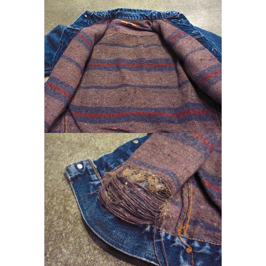 ビンテージ70's○Levi's 70505 BIG E裏地ブランケット付きデニム ビンテージ70's○Levi's 70505 BIG E裏地ブランケット付きデニム