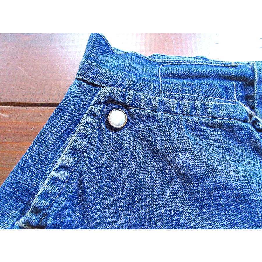 ビンテージ50's○Levi'sデニムランチパンツ実寸W64○231226k3-w ビンテージ50's○Levi'sデニムランチパンツ実寸W64○231226k3-w