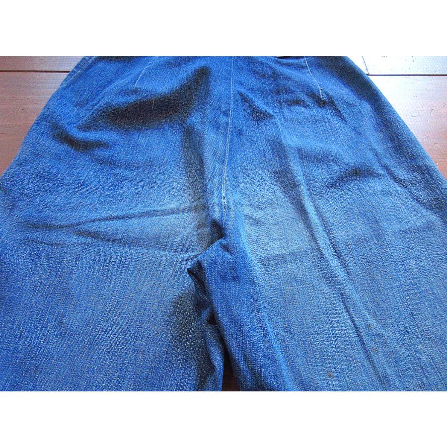 ビンテージ50's○Levi'sデニムランチパンツ実寸W64○231226k3-w ビンテージ50's○Levi'sデニムランチパンツ実寸W64○231226k3-w