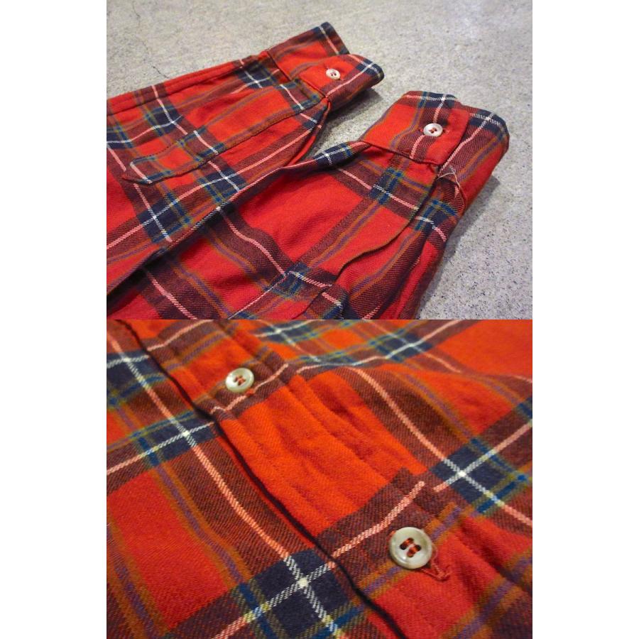 ビンテージ70's○MERCANTILEレディースチェックネルシャツsize 10
