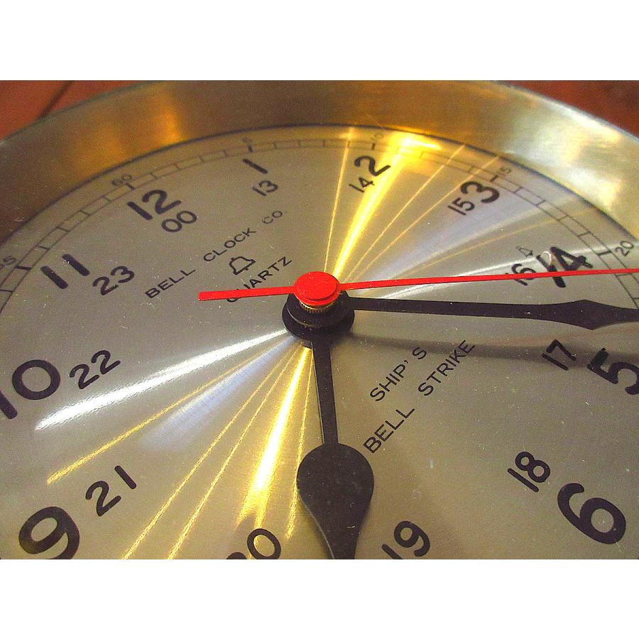 ビンテージ○BALL CLOCK CO.ブラスシップスクロック○240109k7 ビンテージ○BALL CLOCK CO.ブラスシップスクロック○240109k7