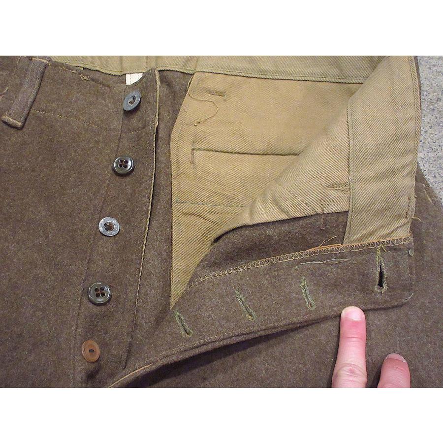 ビンテージ1910's○DEADSTOCK U.S.ARMYボタンフライウール ビンテージ1910's○DEADSTOCK U.S.ARMYボタンフライウール
