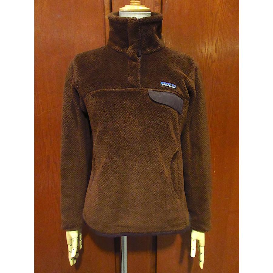 Patagonia○レディースリツールフリーススナップT茶size XS○240126c1