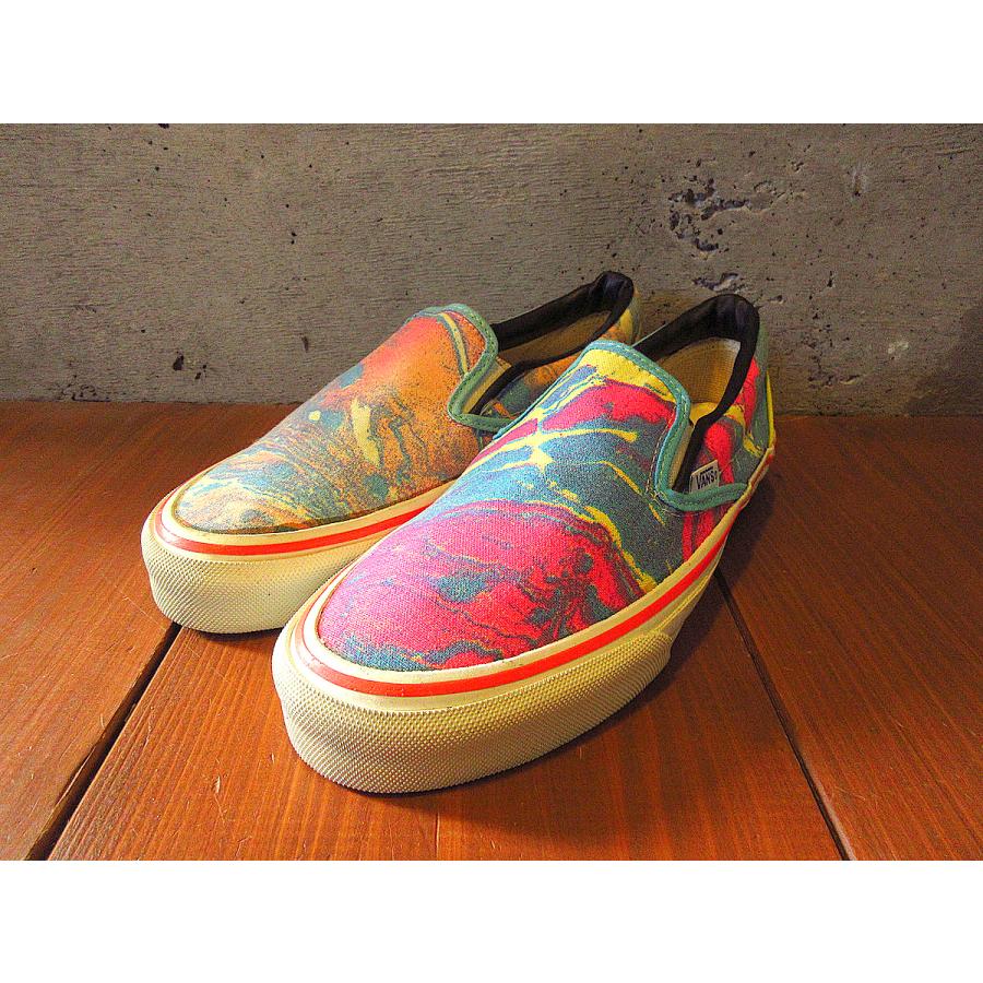 ビンテージ70's○DEADSTOCK VANS SLIP-ON マーブルsize 7 ビンテージ70's○DEADSTOCK VANS SLIP-ON マーブルsize 7