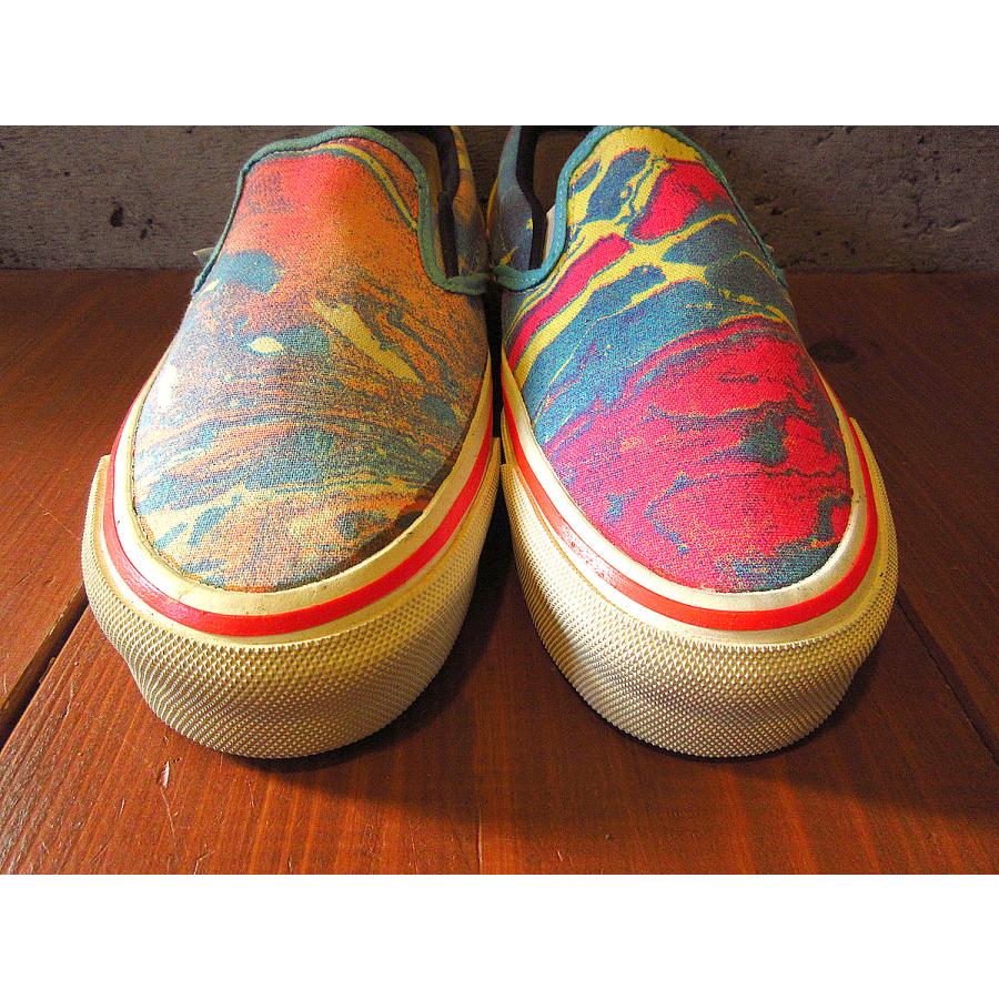 ビンテージ70's○DEADSTOCK VANS SLIP-ON マーブルsize 7 ビンテージ70's○DEADSTOCK VANS SLIP-ON マーブルsize 7