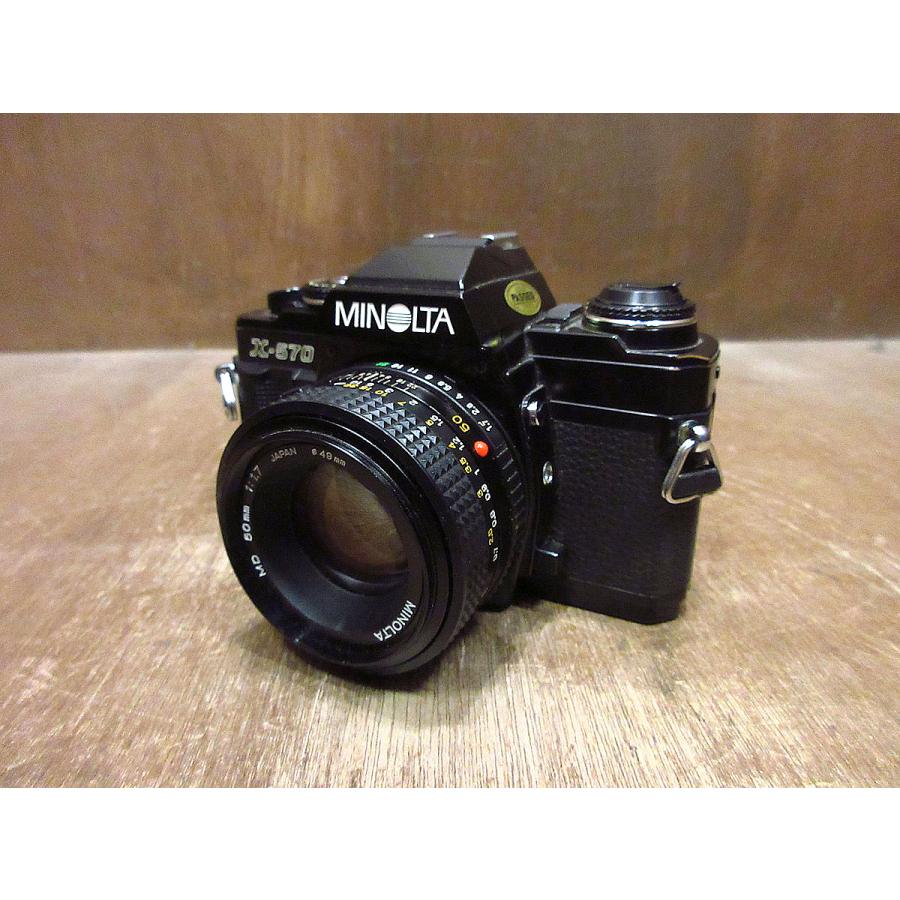 ビンテージ○MINOLTA X-570フィルムカメラ○240210j3-otclctジャンク品