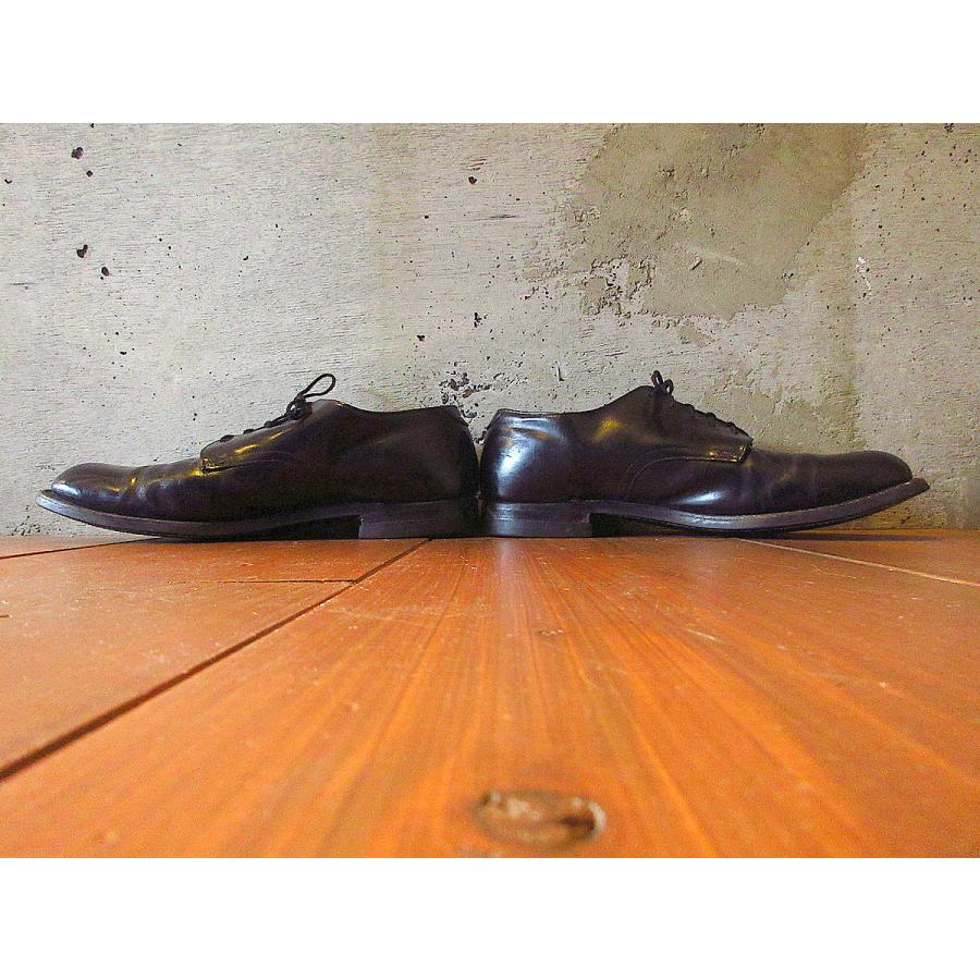 ビンテージ80’s●BILTRITEレザープレーントゥシューズ黒表記size 9 1/2B●240218j1-m-dshs-28cm古着1980s革靴｜cozyvintage｜03