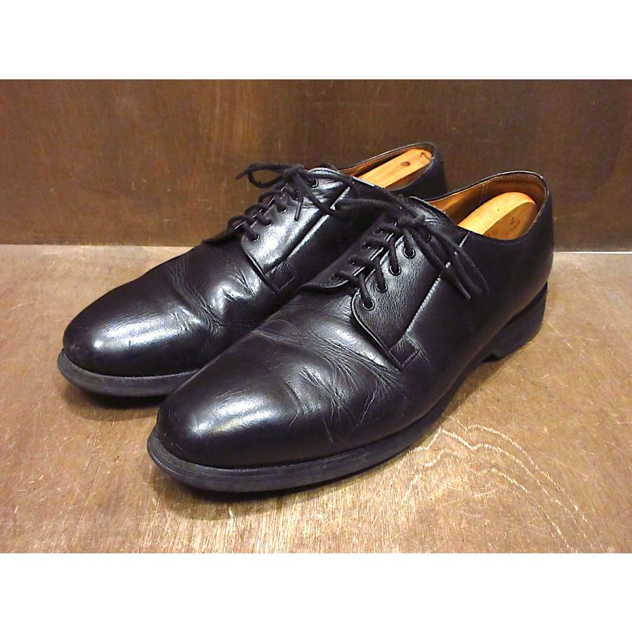 ビンテージ○tweed travelersプレーントゥレザーシューズ黒size ビンテージ○tweed travelersプレーントゥレザーシューズ黒size