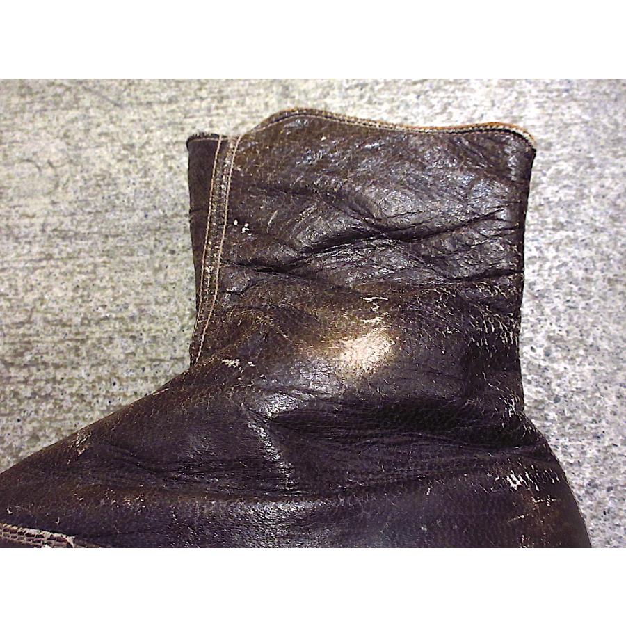 ビンテージ~20's○キッズレザーボタンブーツ○240417c8-k-bt-20cm