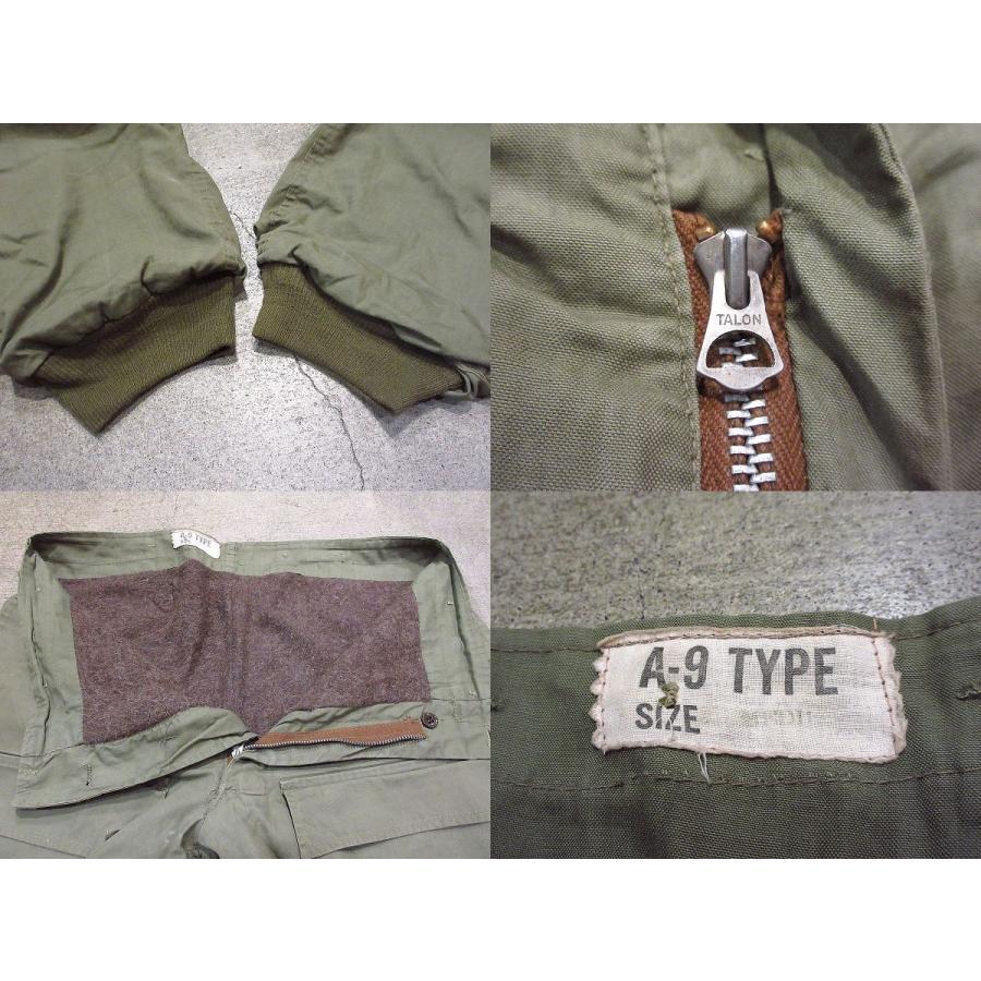 ビンテージ40's○民生品USAAF A-9タイプフライトパンツ実寸