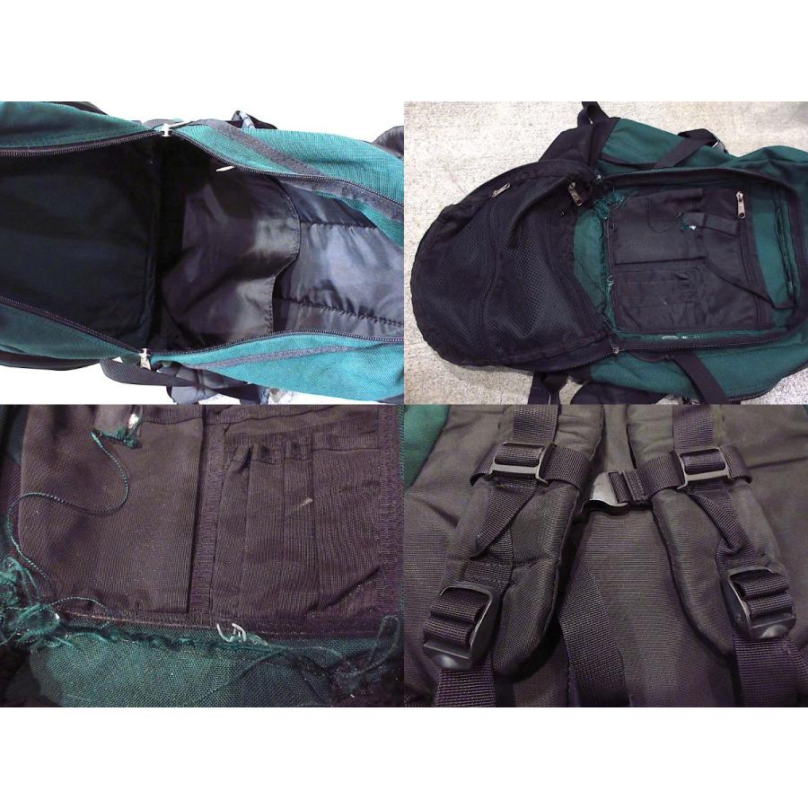 ビンテージ90's●REIナイロンバックパック緑●240509c8-bag-bp 1990sアールイーアイリュックサックアウトドア｜cozyvintage｜09