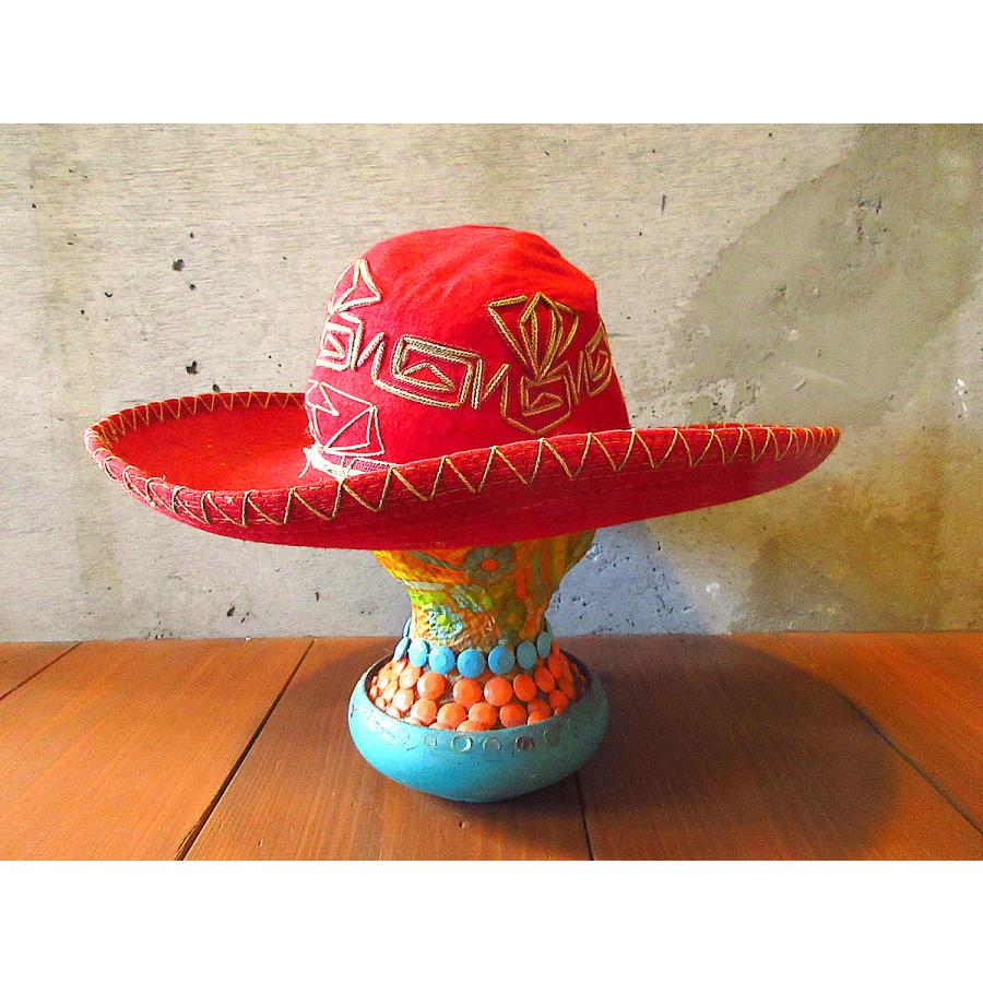 ビンテージ40's50's○レディースメキシカンハット○240517k7-w ビンテージ40's50's○レディースメキシカンハット○240517k7-w