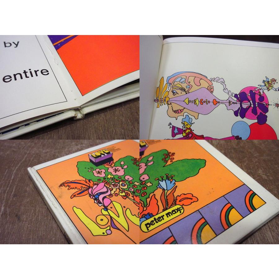 ビンテージ70's○Peter Max「LOVE」絵本○240603i5-otclct ビンテージ70's○Peter Max「LOVE」絵本○240603i5-otclct