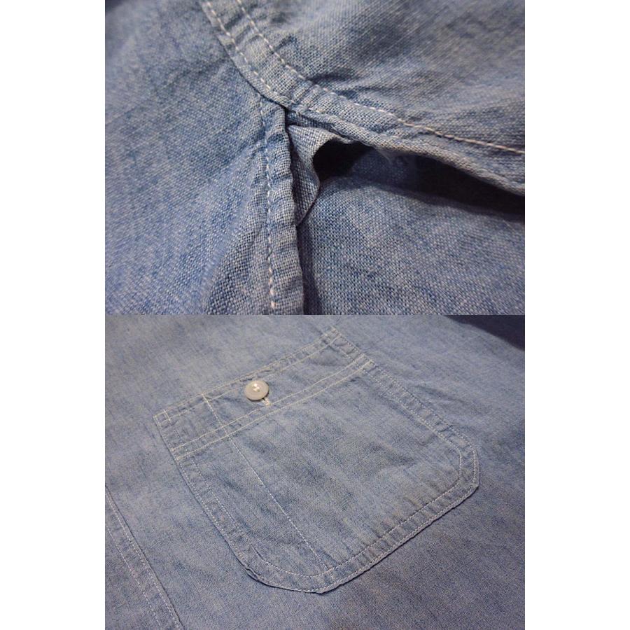 ビンテージ40's50s○Homesteaderマチ付きシャンブレーワーク