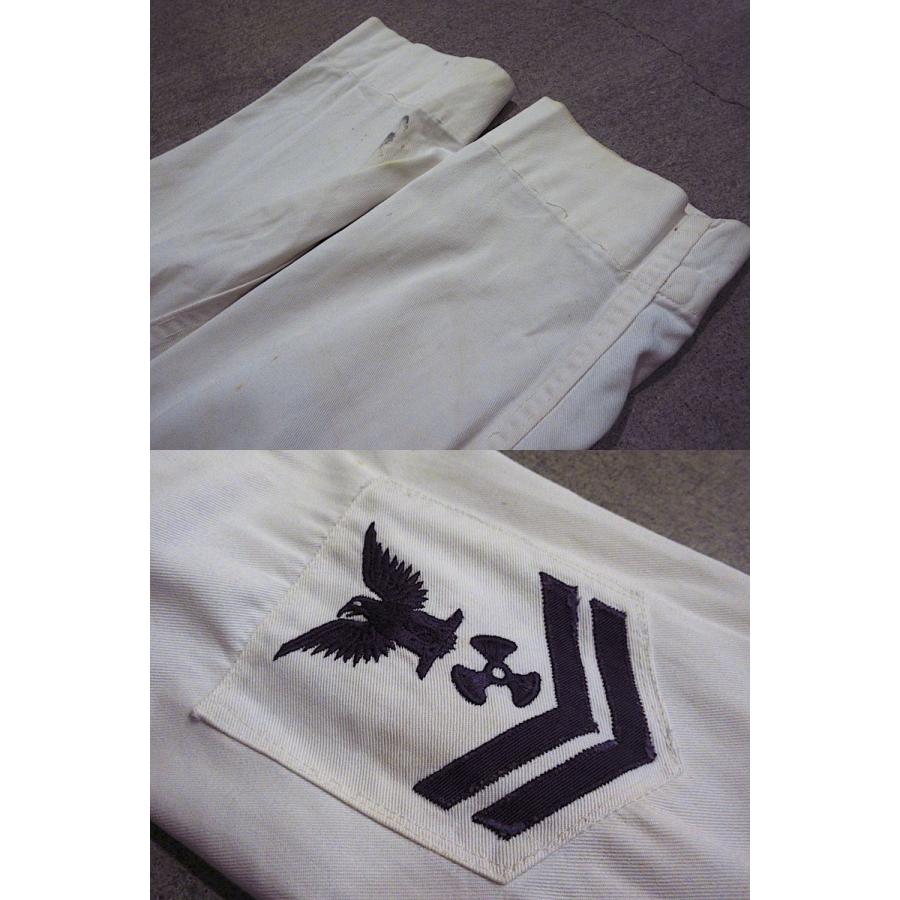 ビンテージ40's○U.S.NAVYコットンセーラーシャツ白○240708m6-m ビンテージ40's○U.S.NAVYコットンセーラーシャツ白○240708m6-m