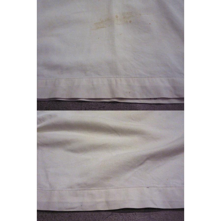 ビンテージ40's○U.S.NAVYコットンセーラーシャツ白○240708m6-m ビンテージ40's○U.S.NAVYコットンセーラーシャツ白○240708m6-m