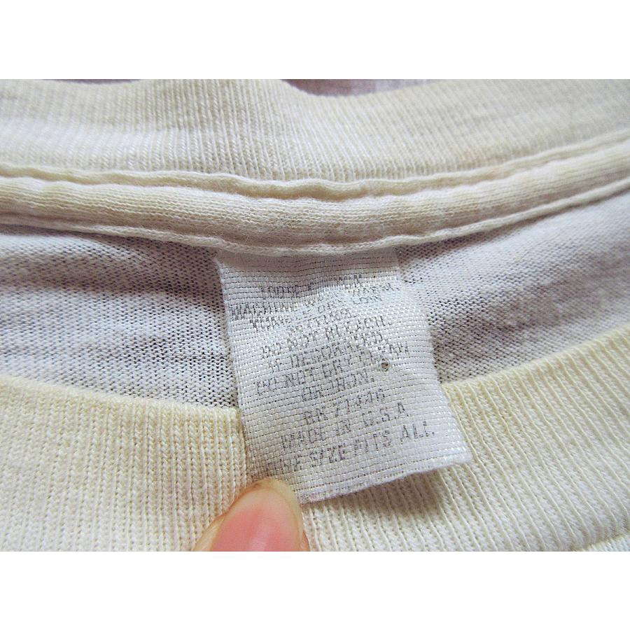 ビンテージ80's○INXS KICK TOUR 1988プリントTシャツ白 ビンテージ80's○INXS KICK TOUR 1988プリントTシャツ白
