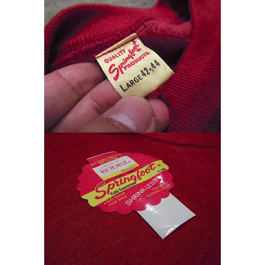ビンテージ60's○DEADSTOCK Springfoot裏起毛半袖ラグラン ビンテージ60's○DEADSTOCK Springfoot裏起毛半袖ラグラン