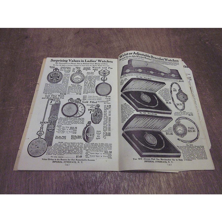 ビンテージ1910's○IMPERIAL SYNDICATEカタログ○240907j4