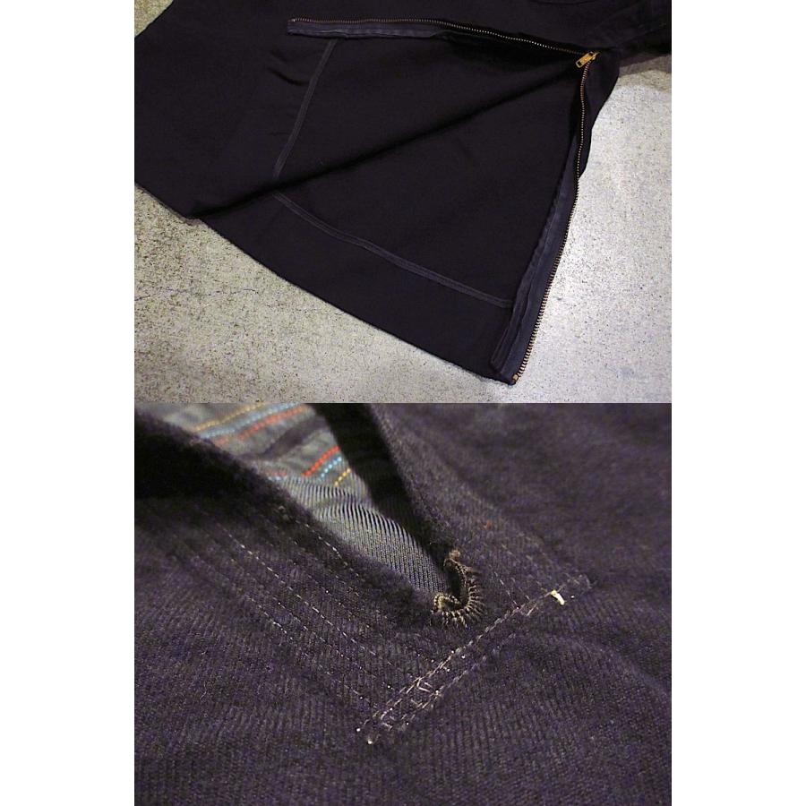 ビンテージ40's50's○U.S.NAVYレディースウールセーラーシャツ紺