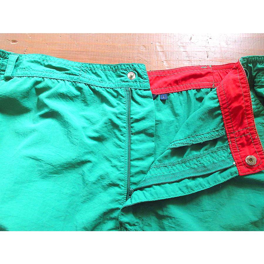 ビンテージ90's○Polo Ralph LaurenナイロンショーツRL-92緑size ビンテージ90's○Polo Ralph LaurenナイロンショーツRL-92緑size
