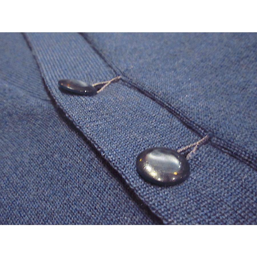 ヴィンテージ・ベスト ビンテージ50's60's○Birkdaleウールニットベスト紺○241027m7-m