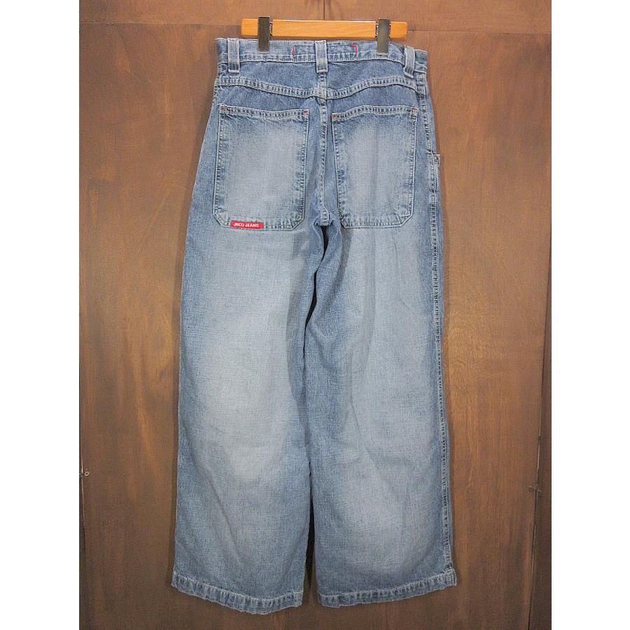 ビンテージ90's○JNCOドラゴン刺繍入りデニム実寸W78cm ビンテージ90's○JNCOドラゴン刺繍入りデニム実寸W78cm