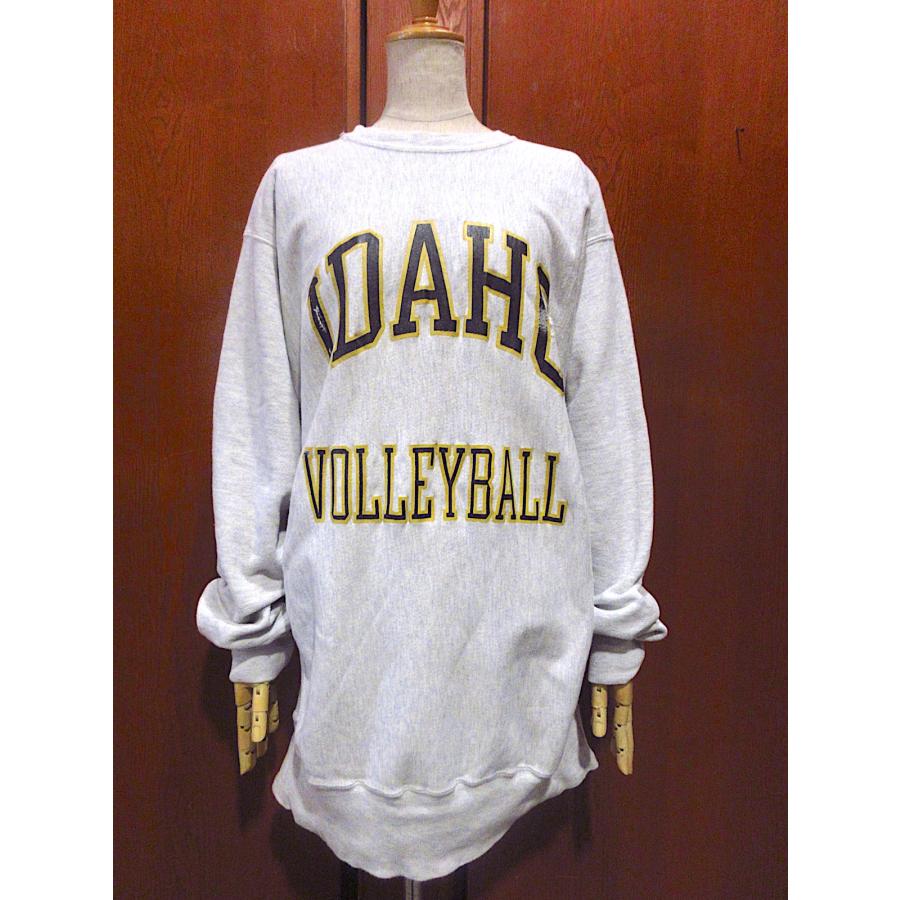ビンテージ90's○Champion IDAHO VOLLEYBALLリバースウィーブ