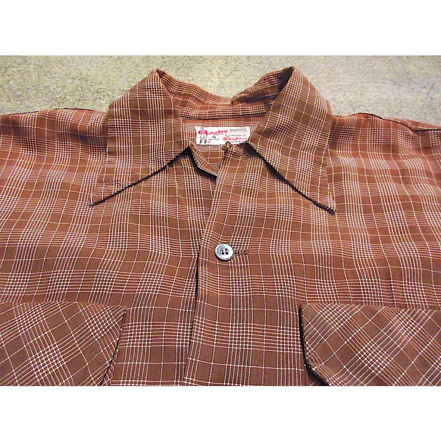 KEY キー　50's チェク柄ネルシャツ ビンテージ　ボロ　ワーク　古着 KEY キー 50's チェク柄ネルシャツ ビンテージ ボロ ワーク 古着