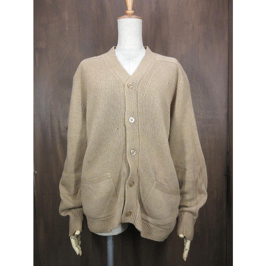 美品 BULL ORIGINAL 厚手カーディガン ベージュL gladhand 涼やかニット透かし編カーディガン - ベルーナ【公式】