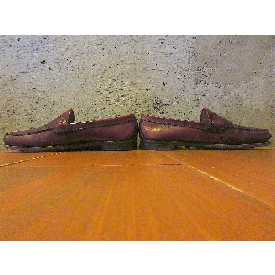 ビンテージ○G.H.BASS&CO.ペニーローファー赤茶色size 11 1/2 B