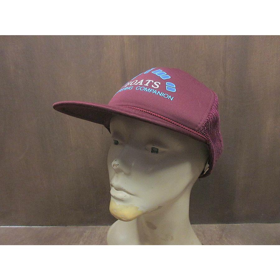 ビンテージ80's90's○DEADSTOCK arima BOATSスナップバックキャップ