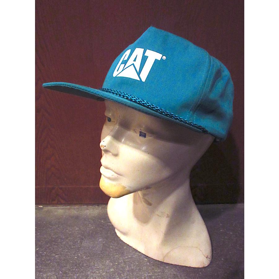 ビンテージ90's○CATスナップバックキャップ○250112m6-m-cp-bb